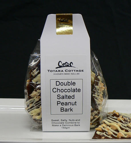 Double Chocolate Salted Peanut Bark